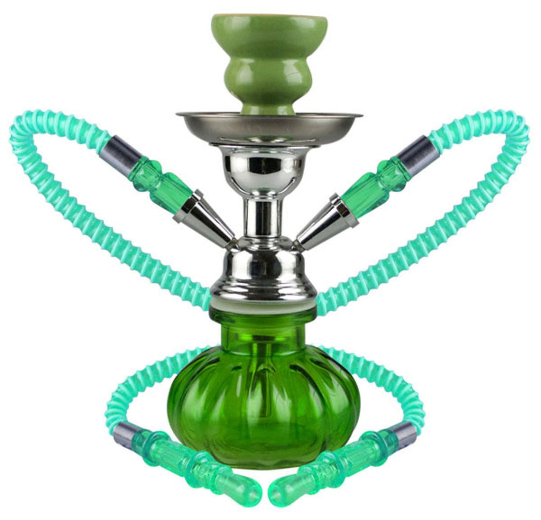 Pumpkin 10" 2-Hose Premium Hookah - Glasss Station