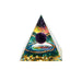 Purple Globe Orgonite Pyramid - Glasss Station