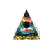 Purple Globe Orgonite Pyramid - Glasss Station