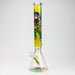 Rasta Man 17.5" 7mm Glass Beaker Bong - Glasss Station