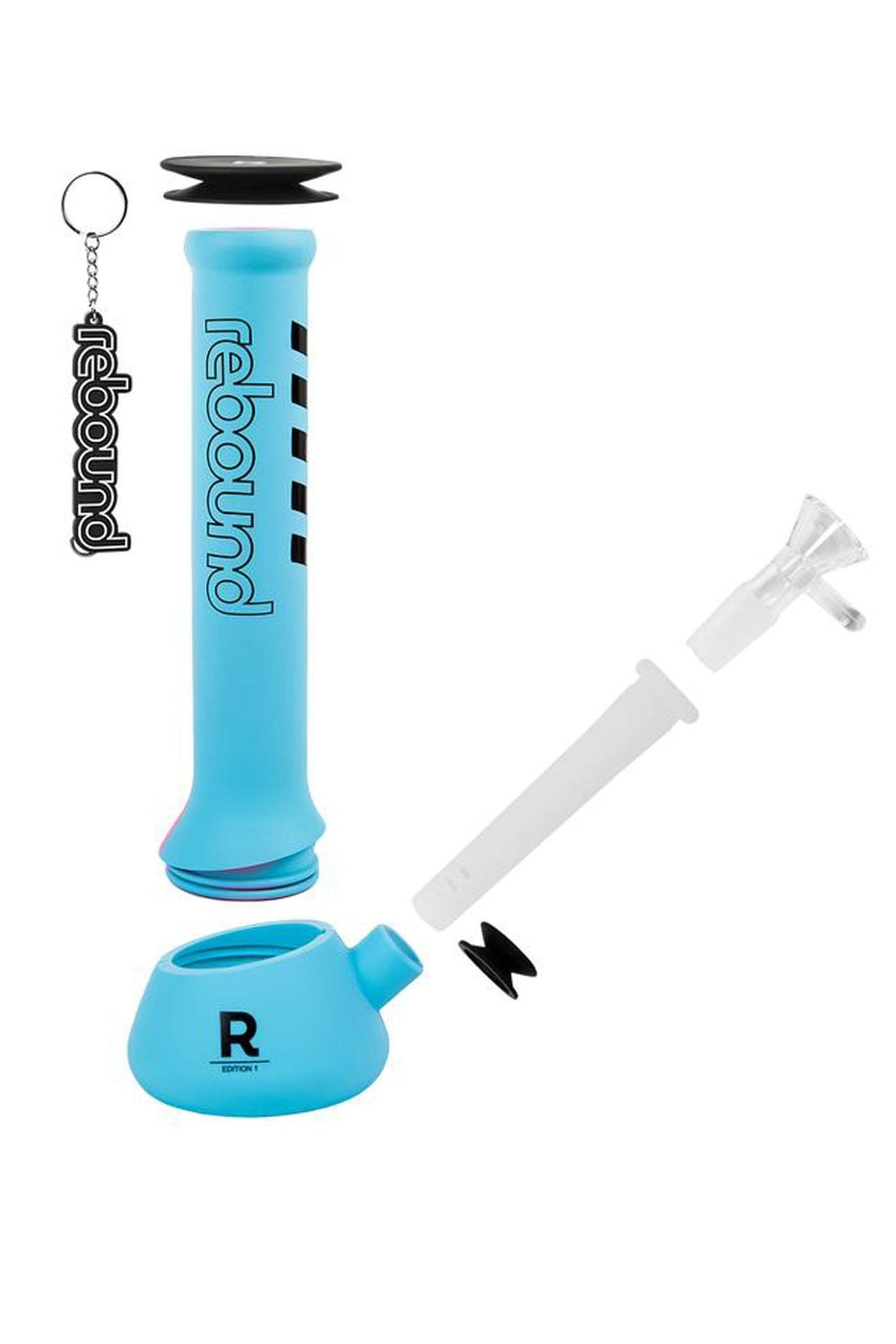 Rebound 14" Silicone Beaker Bong - Glasss Station