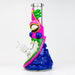 Resin 12.5" 3D Artwork 7mm Glass Beaker Bong - Glasss Station