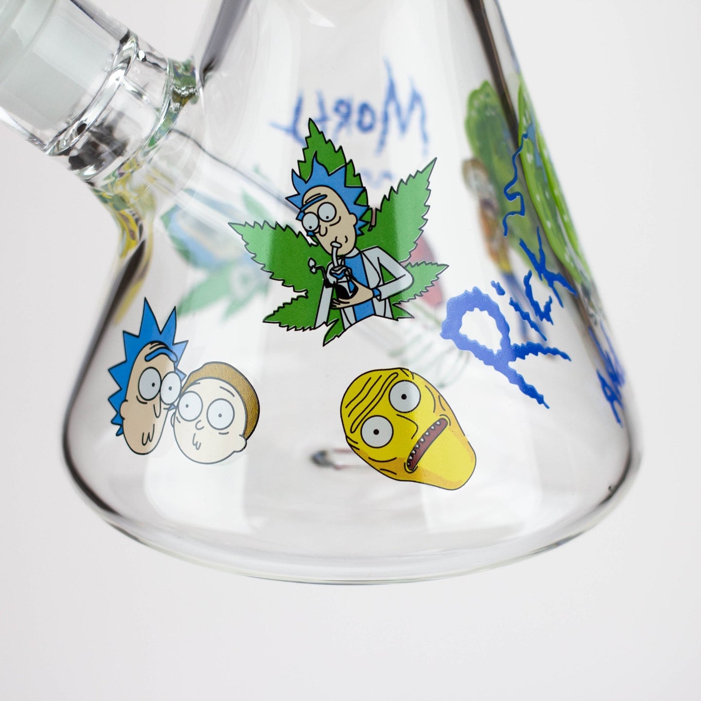 RM Cartoon 14" 7mm Glass Beaker Water Pipe-Assorted Designs - Glasss Station