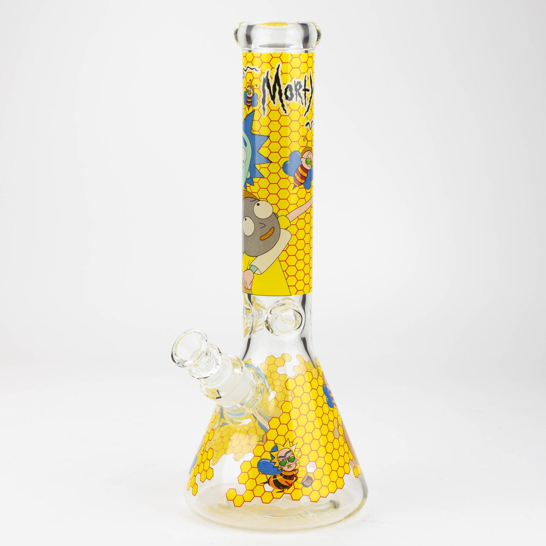 RM Decal 14" 7mm Glass Beaker Bong - Glasss Station