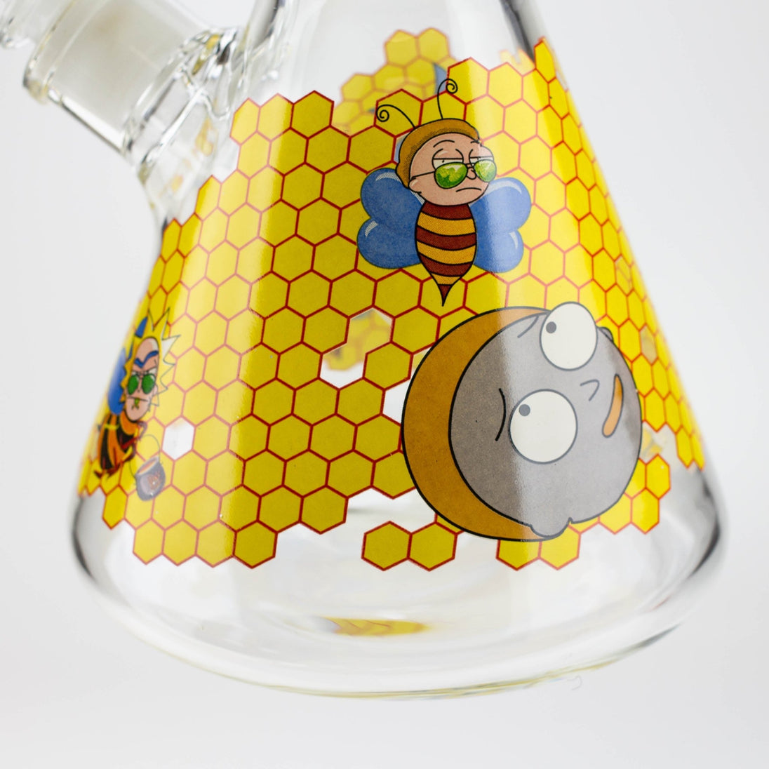 RM Decal 14" 7mm Glass Beaker Bong - Glasss Station