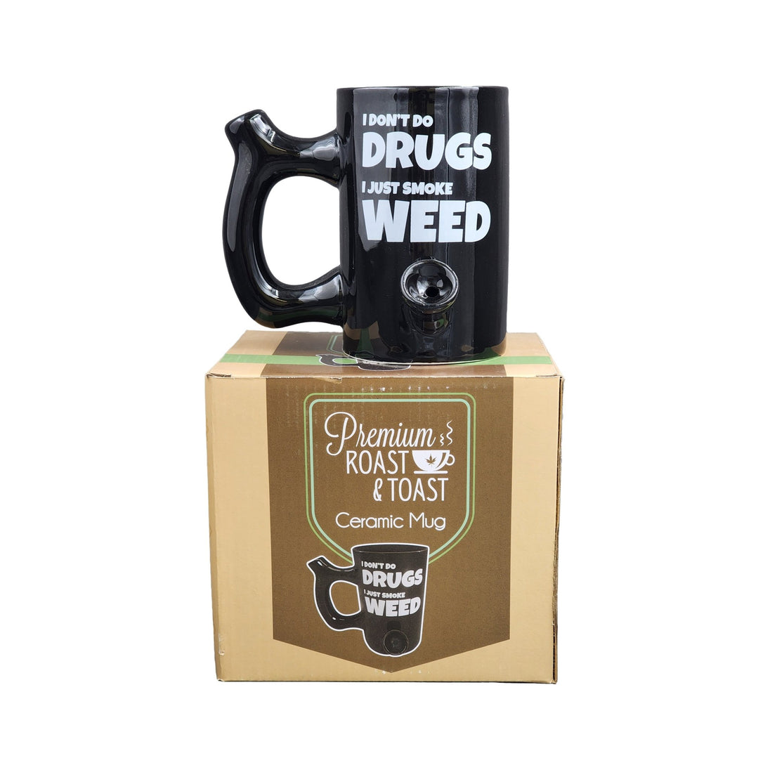 Roast & Toast I Don't Do Drugs, I Just Smoke Weed Mug - Glasss Station