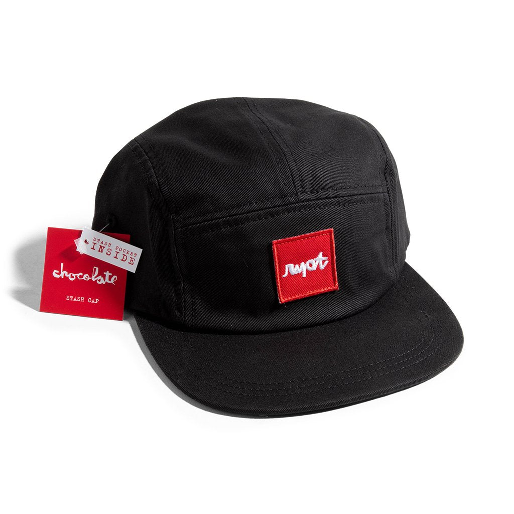 RYOT X Chocolate 5 Panel Stash Cap - Glasss Station