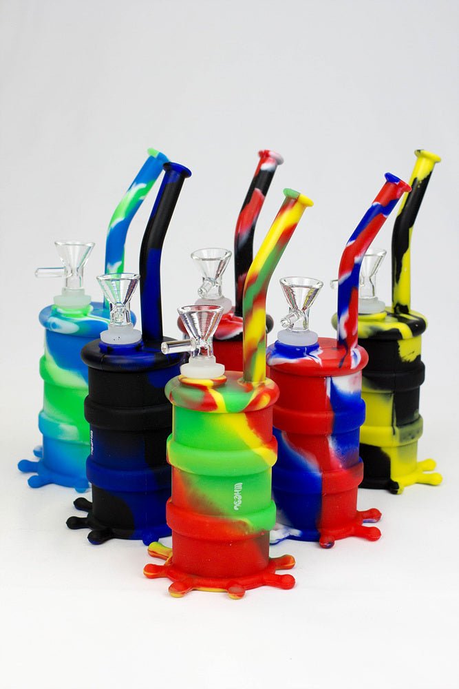 Silicone 8" Detachable Bubbler - Glasss Station