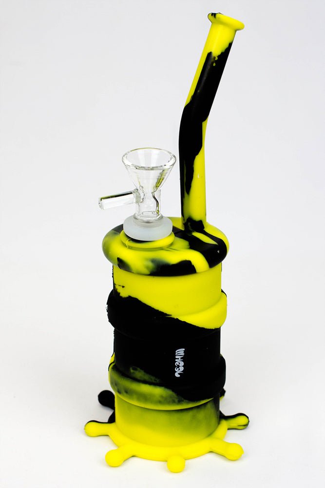 Silicone 8" Detachable Bubbler - Glasss Station