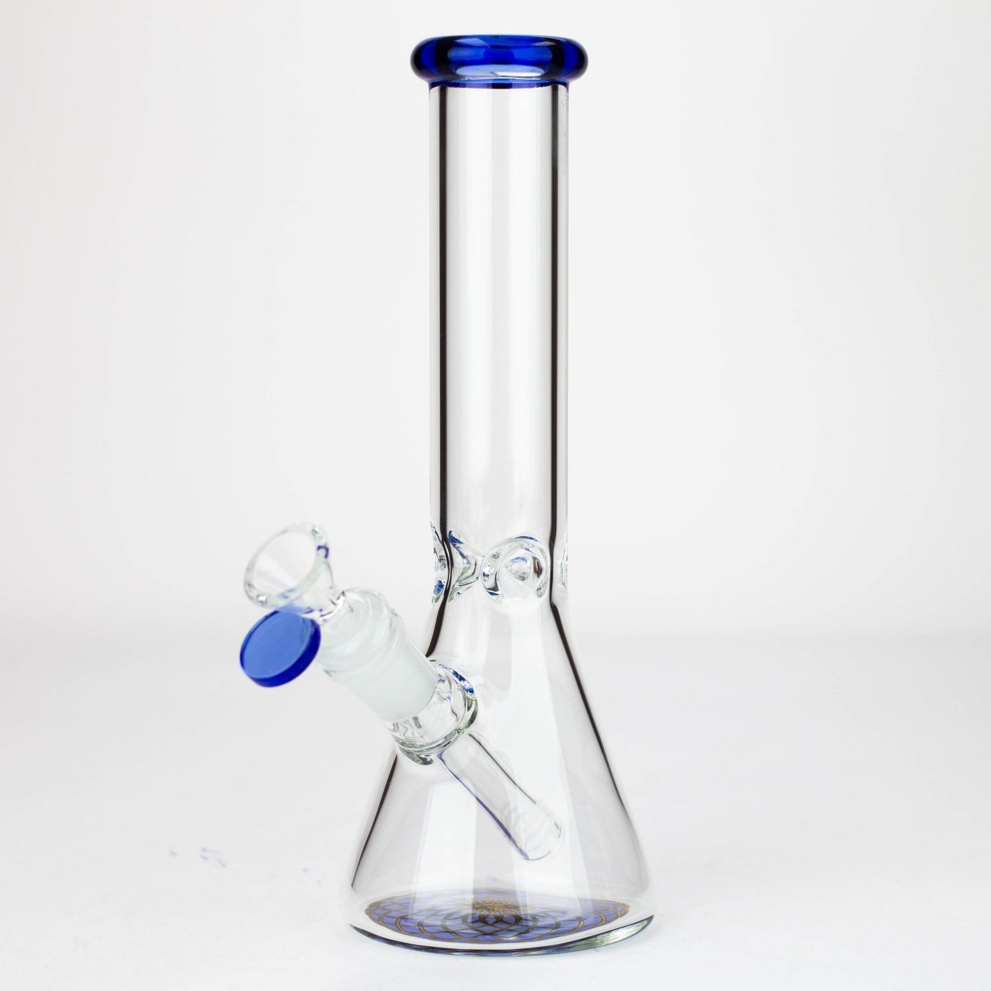 Simple 10" Glass Beaker Water Pipe - Glasss Station