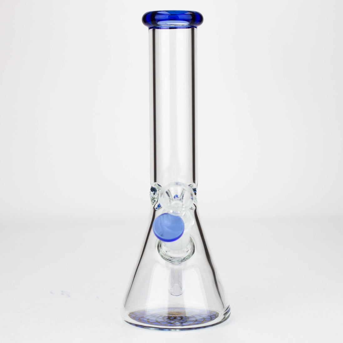 Simple 10" Glass Beaker Water Pipe - Glasss Station