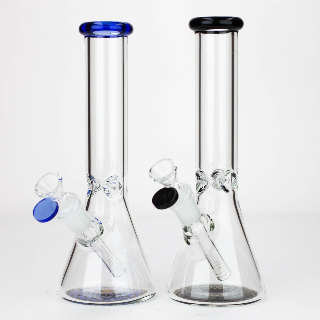 Simple 10" Glass Beaker Water Pipe - Glasss Station