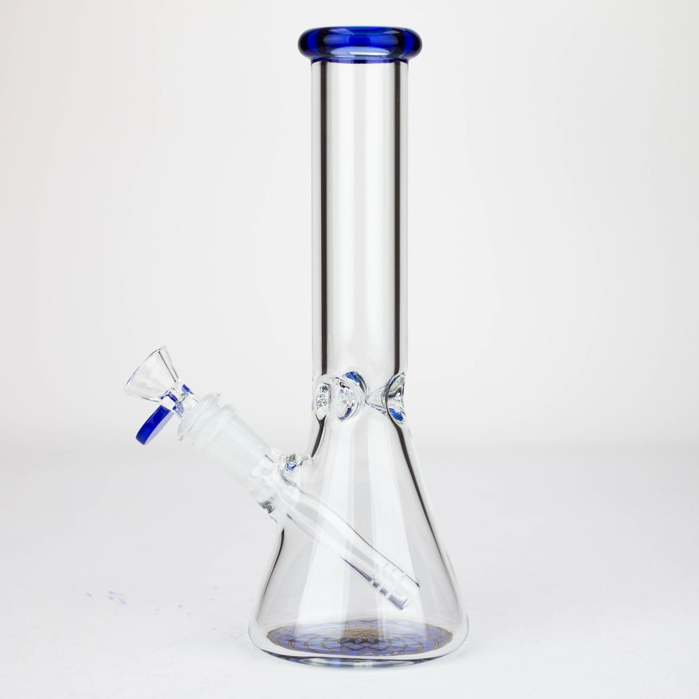 Simple 10" Glass Beaker Water Pipe - Glasss Station