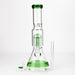 Single 8 Arm Perc 14" Glass Water Pipe - Glasss Station