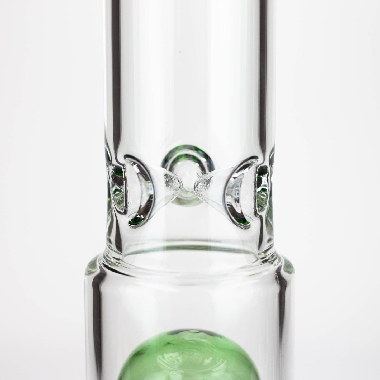 Single 8 Arm Perc 14" Glass Water Pipe - Glasss Station