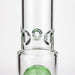 Single 8 Arm Perc 14" Glass Water Pipe - Glasss Station