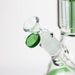 Single 8 Arm Perc 14" Glass Water Pipe - Glasss Station