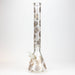 Skull Pattern 20" 9mm Beaker Bong - Glasss Station