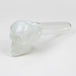 Skull Shape 5" Glass Pipe - Glasss Station