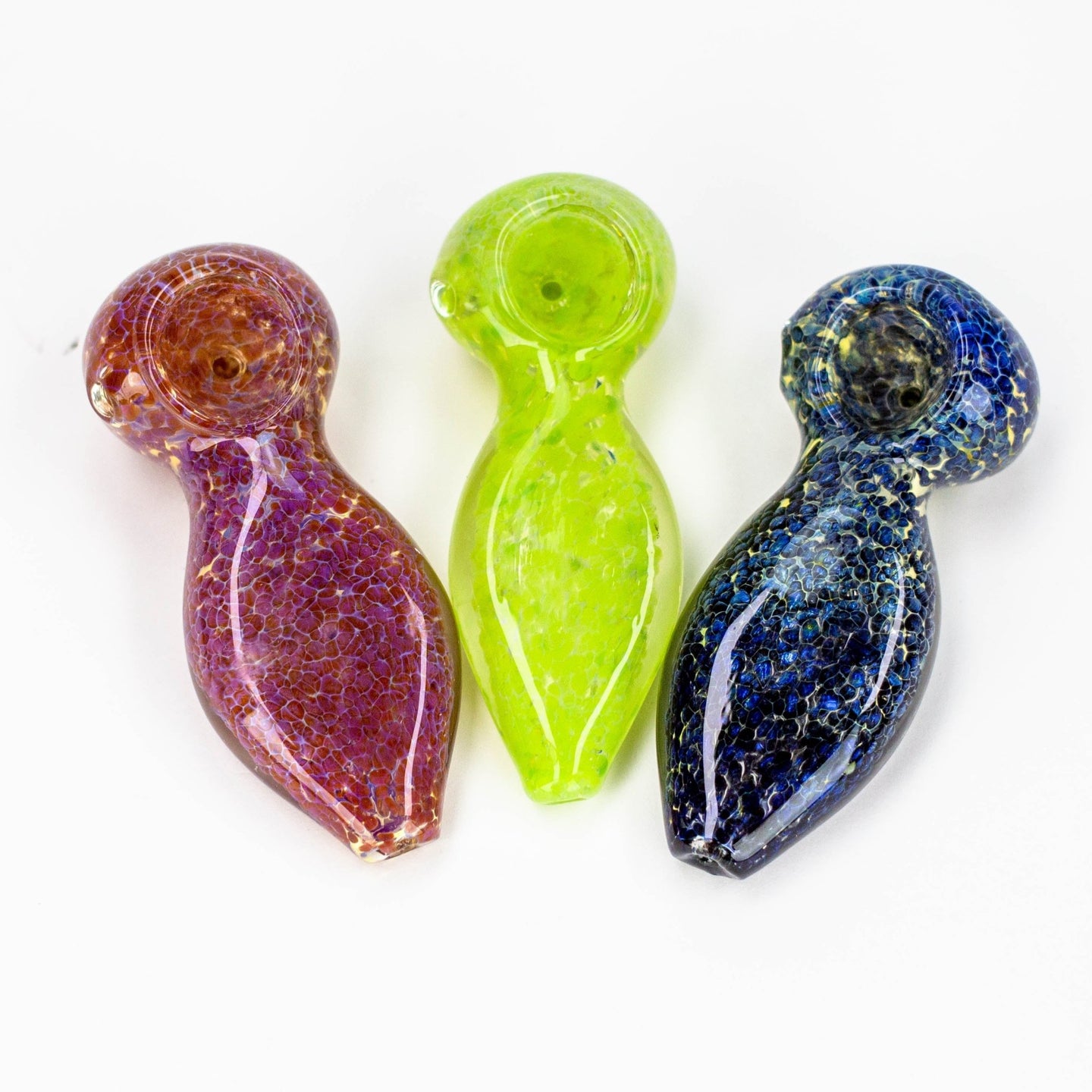 Soft Glass 3.5" Hand Pipe 2 Pack - Glasss Station