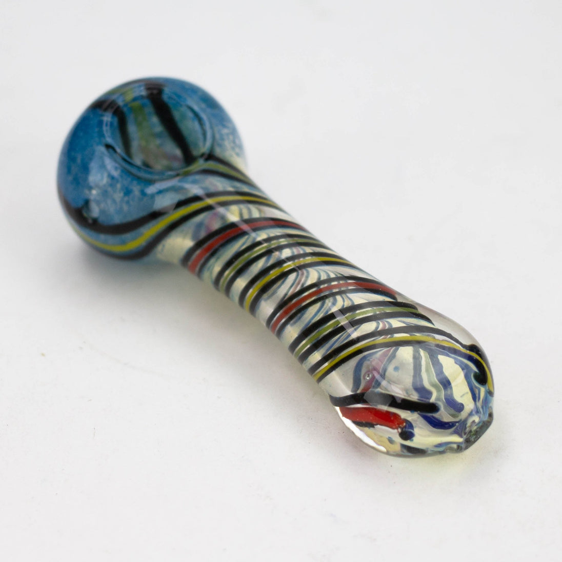 Soft Glass 5" Hand Pipe 2 Pack - Glasss Station