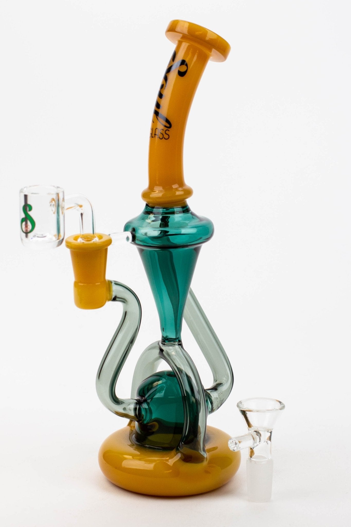 SOUL Glass 10" 2-in-1 Recycler - Glasss Station