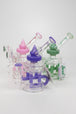 SOUL Glass 7" 2-in-1 Double Deck Recycler Rig - Glasss Station