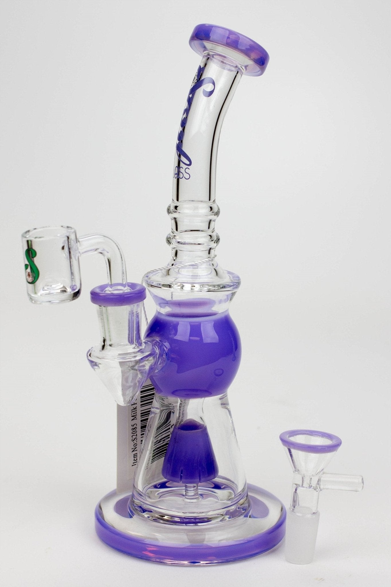 SOUL Glass 8" 2-in-1 Cone Diffuser Bong/Rig - Glasss Station