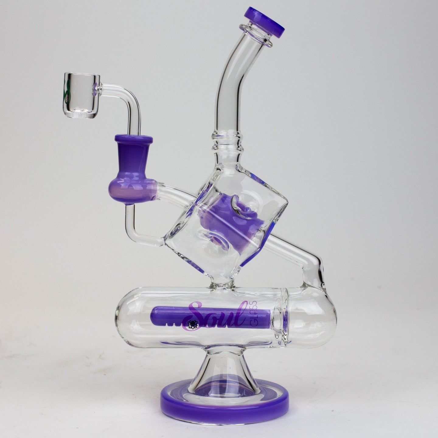 SOUL Glass 9" 2-in-1 Glass Bong/Rig - Glasss Station