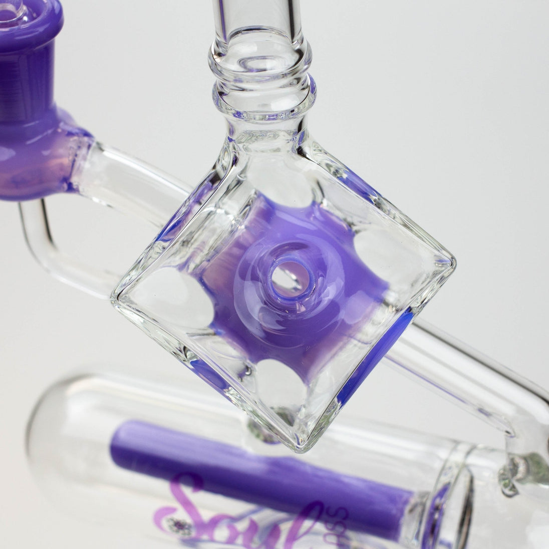 SOUL Glass 9" 2-in-1 Glass Bong/Rig - Glasss Station