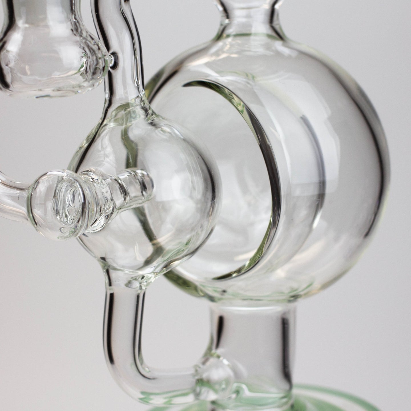 SOUL Glass 9" 2-in-1 Recycler Bong/Rig - Glasss Station