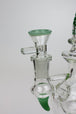 SOUL Glass 9.5" 2-in-1 Double Sphere Recycler Bong/Rig - Glasss Station