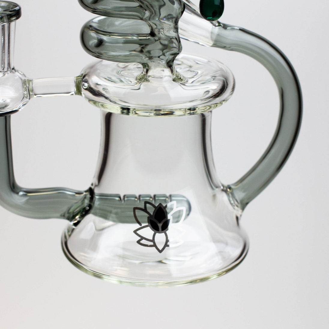 SOUL Glass 9.5" 2-in-1 Recycler Bong/Rig - Glasss Station