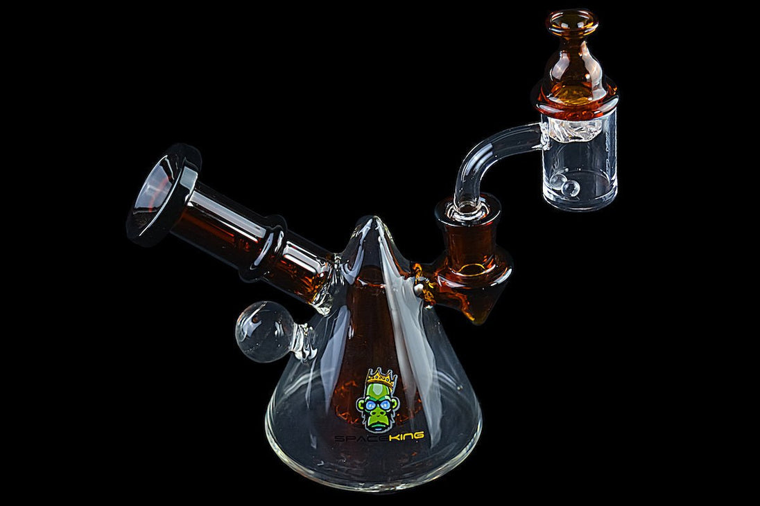 Space King Glass 'Space Pyramid' Mini Rig - Glasss Station