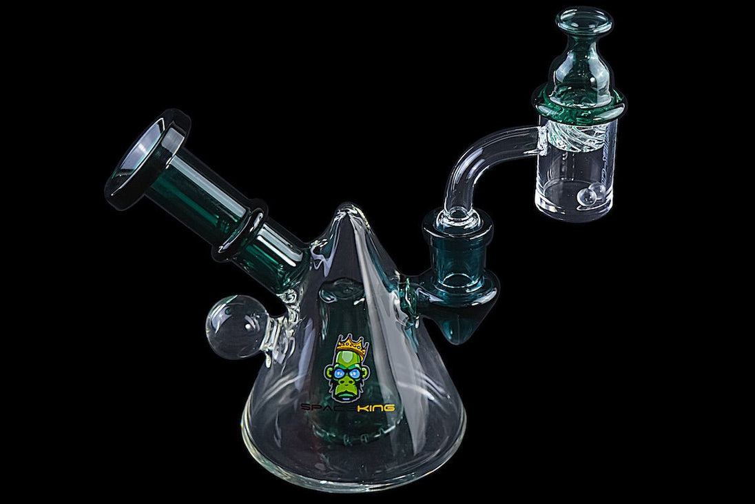 Space King Glass 'Space Pyramid' Mini Rig - Glasss Station