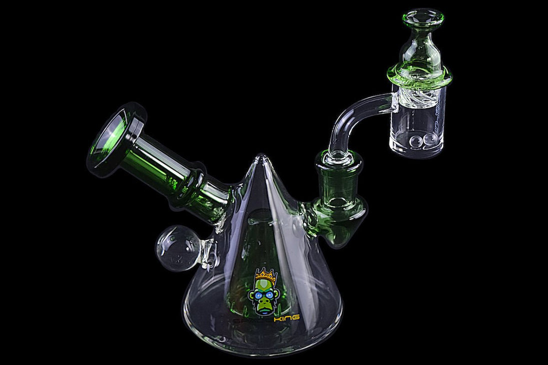 Space King Glass 'Space Pyramid' Mini Rig - Glasss Station