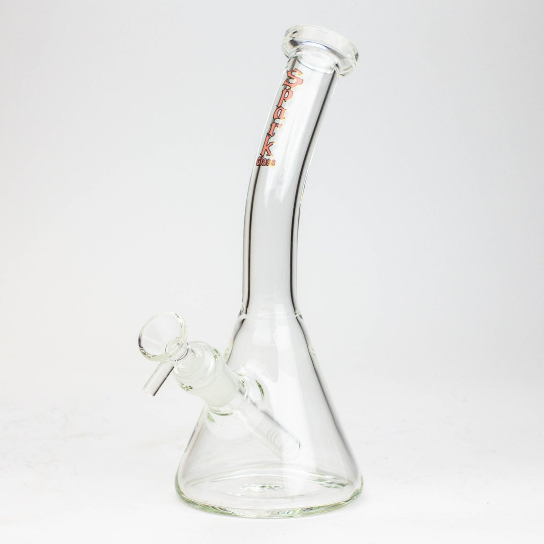 SPARK 10" Bent Neck Beaker Bong - Glasss Station