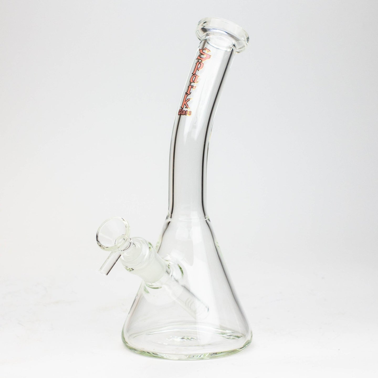 SPARK 10" Bent Neck Beaker Bong - Glasss Station