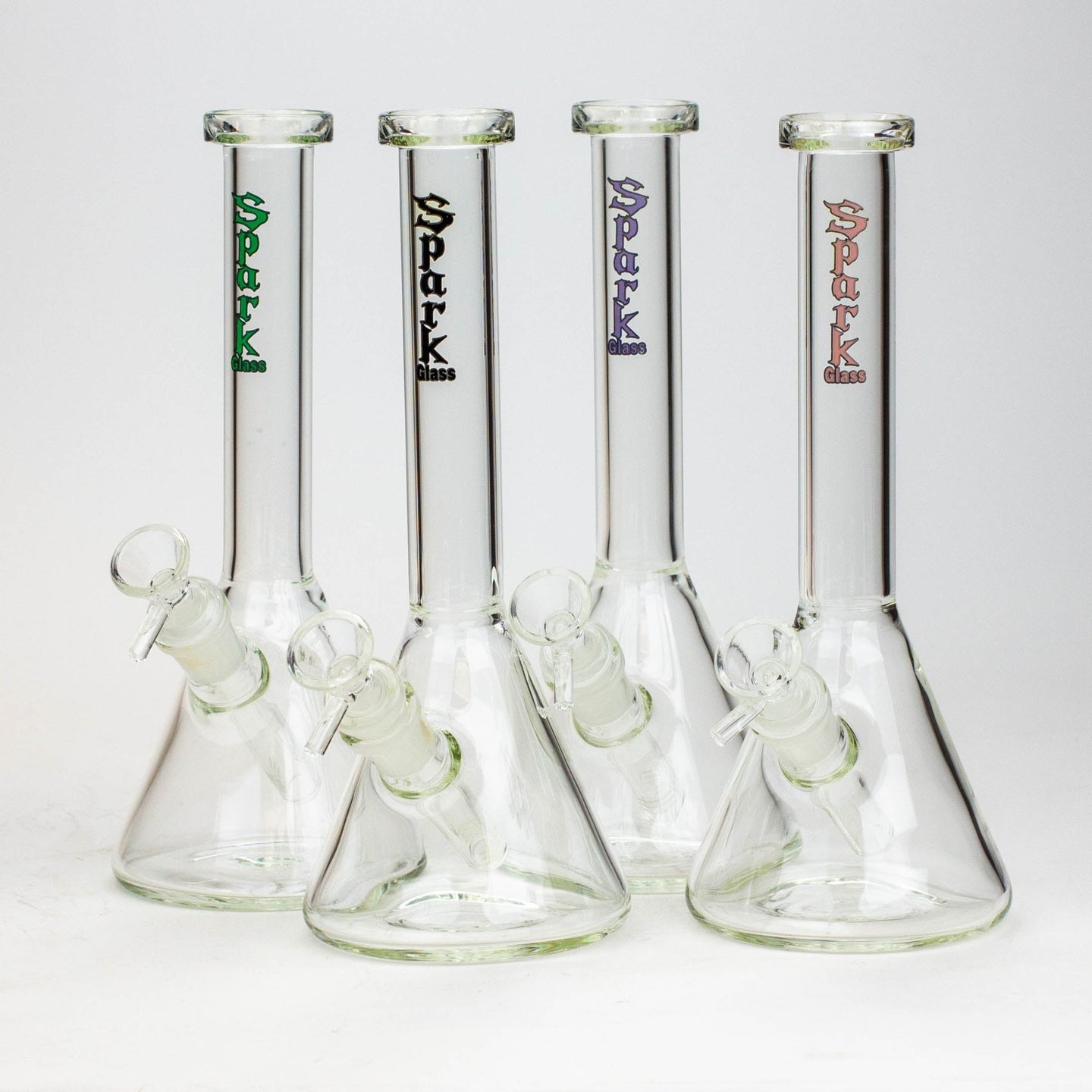 SPARK 10" Glass Beaker Bong - Glasss Station