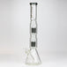 SPARK 19" 7mm Double Perc Beaker Bong - Glasss Station