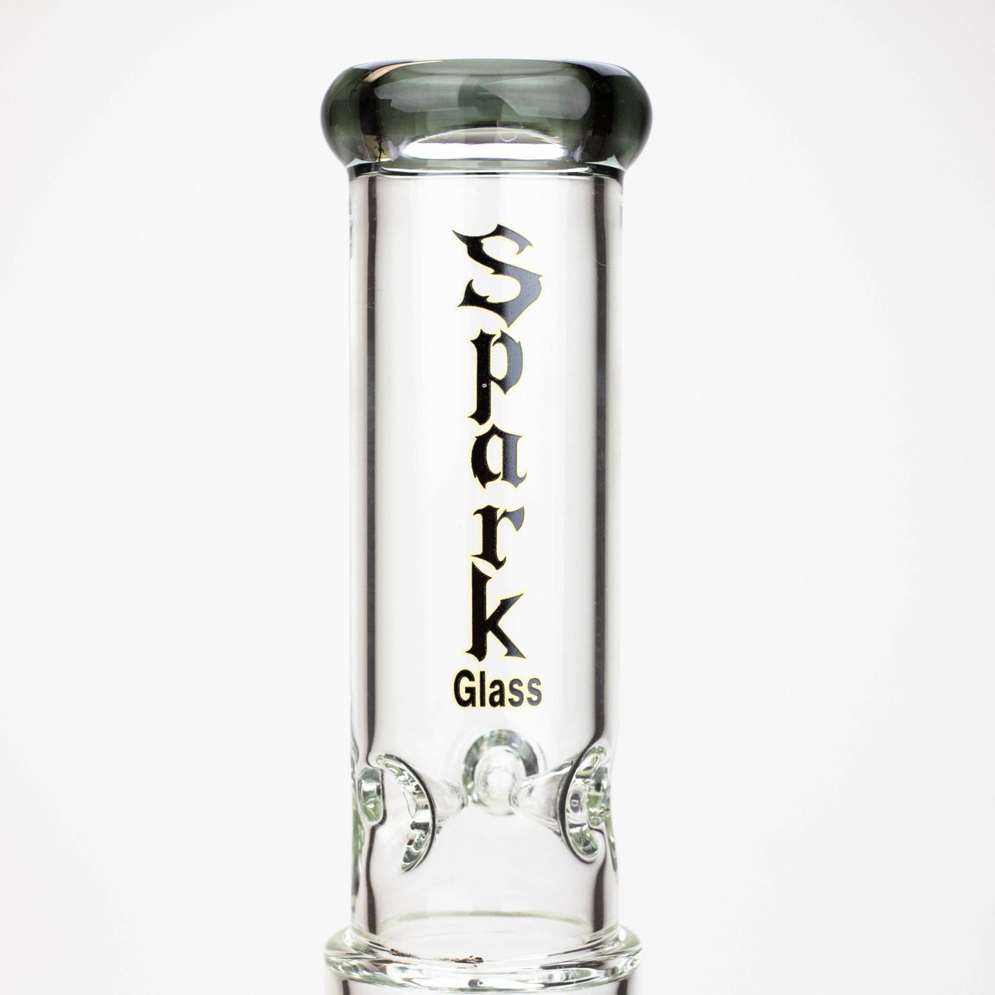 SPARK 19" 7mm Double Perc Beaker Bong - Glasss Station