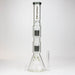 SPARK 19" 7mm Double Perc Beaker Bong - Glasss Station