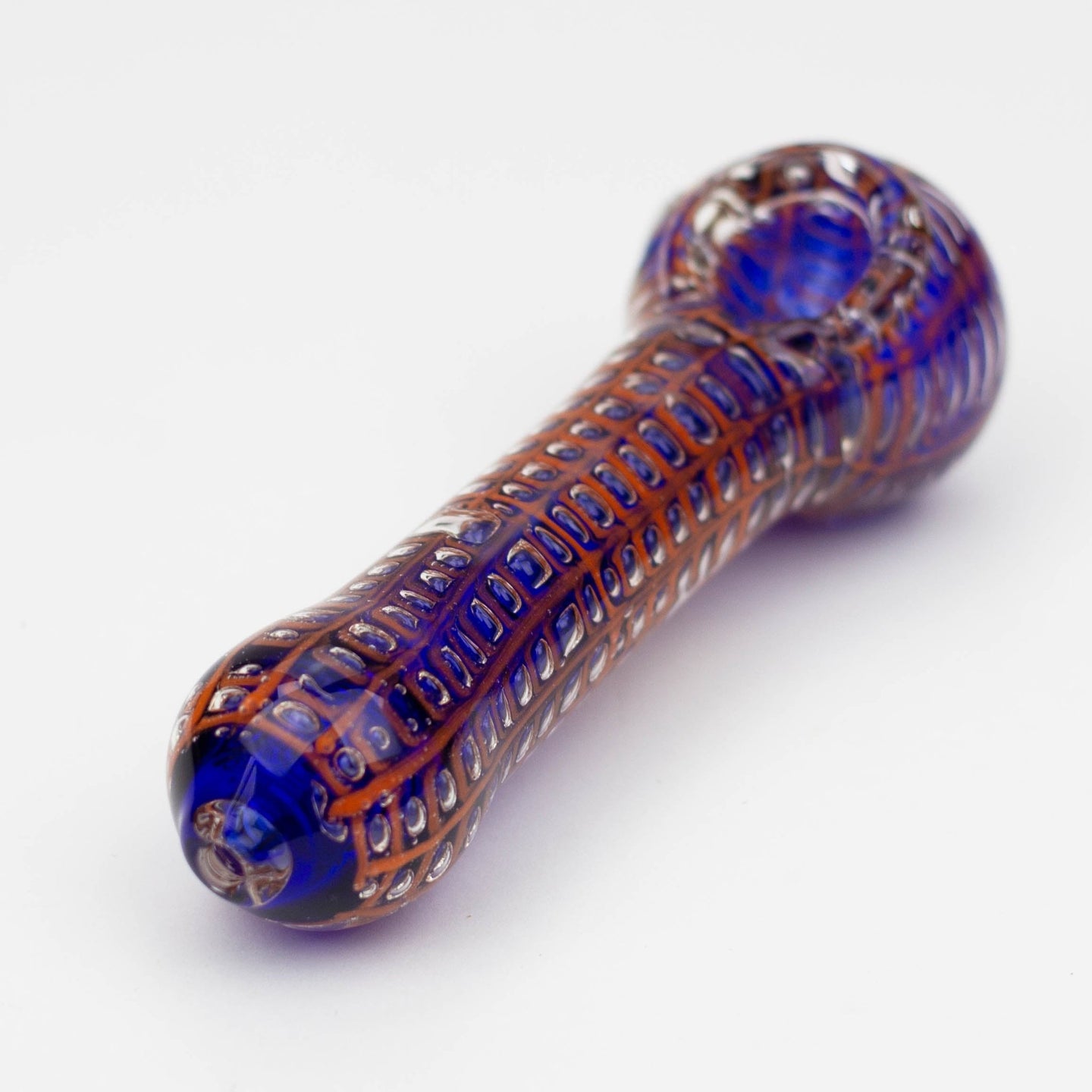 Spider Web 5" Glass Hand Pipe - Glasss Station