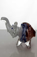 Standing Elephant Glass Hand Pipe - Glasss Station