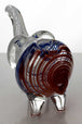 Standing Elephant Glass Hand Pipe - Glasss Station