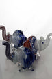 Standing Elephant Glass Hand Pipe - Glasss Station