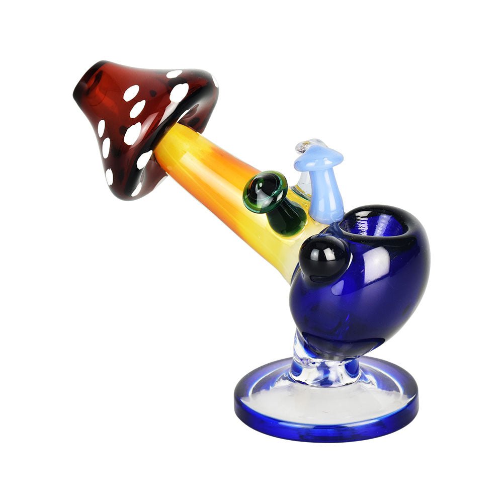 Standing Proliferate Mushroom 4.5" Hand Pipe - Glasss Station