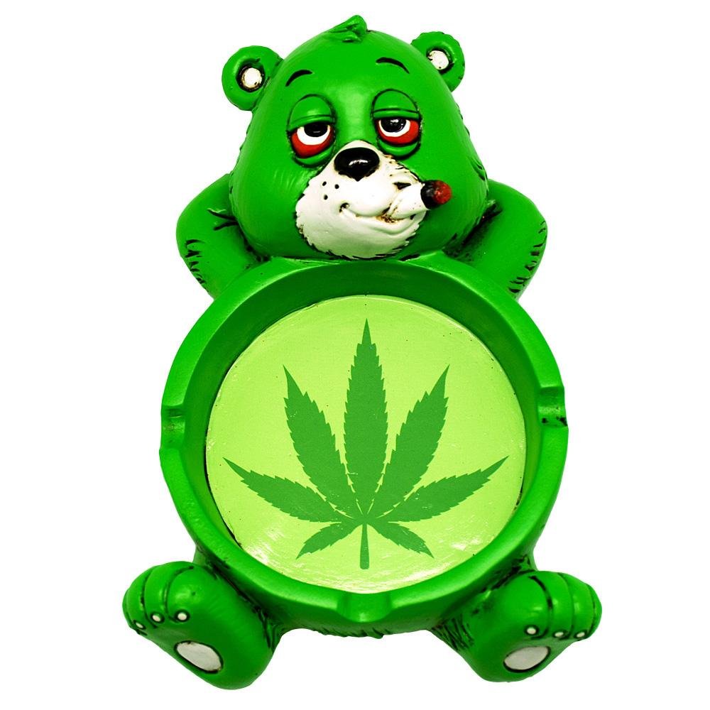 Stoner Bear Polyresin Ashtray - Glasss Station