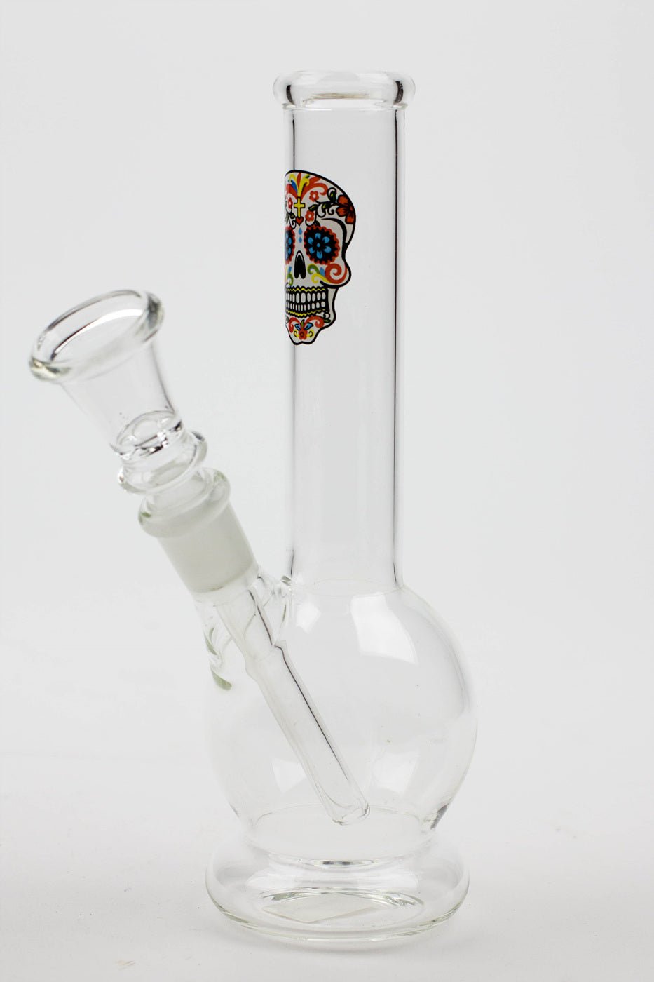 Sugar Skull 7" Glass Bong - Glasss Station