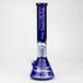 THE TRAGICALLY HIP-15.5" Single Perc Blue Glass Beaker by Infyniti - Glasss Station